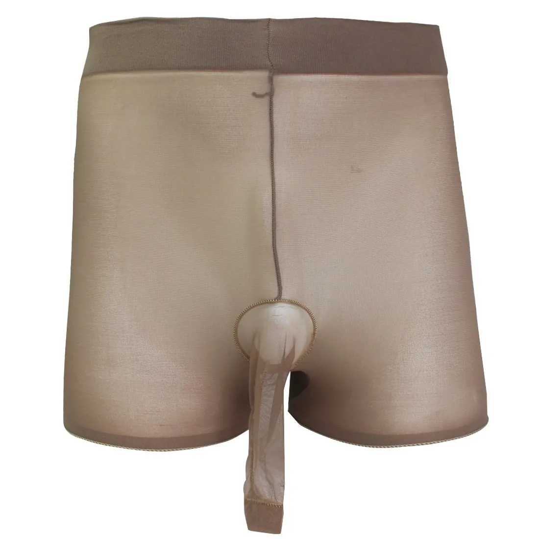 

Sexy Men COCK Ring U Convex Pouch G-string High Waist Ultra Thin Erotic Boxer Briefs Stocking See Through Underwear Gay Wear