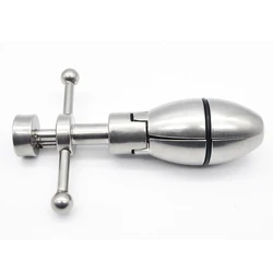 CHASTE BIRD-dilatador Anal de acero inoxidable para hombre y mujer, dispositivo de castidad con cierre de tapón, Juguetes sexuales BDSM A124