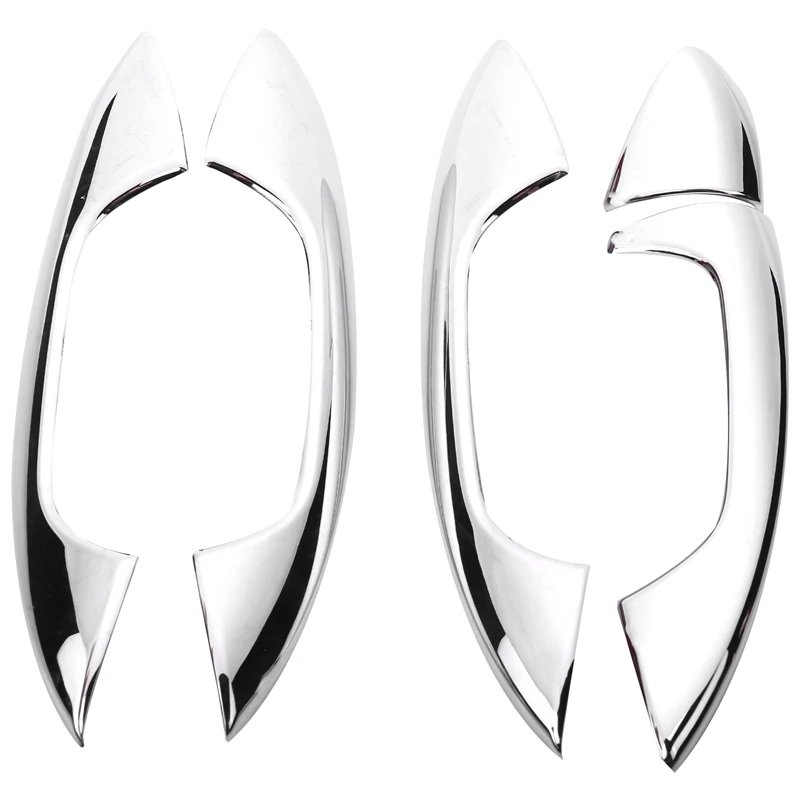 For Mercedes Benz W205 CClass C200 C180 GLC260 2015 2016 Car Accessories Door Handle Trim ABS Sticker 5pcs/Set For LHD