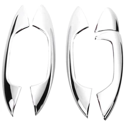 For Mercedes Benz W205 CClass C200 C180 GLC260 2015 2016 Car Accessories Door Handle Trim ABS Sticker 5pcs/Set For LHD