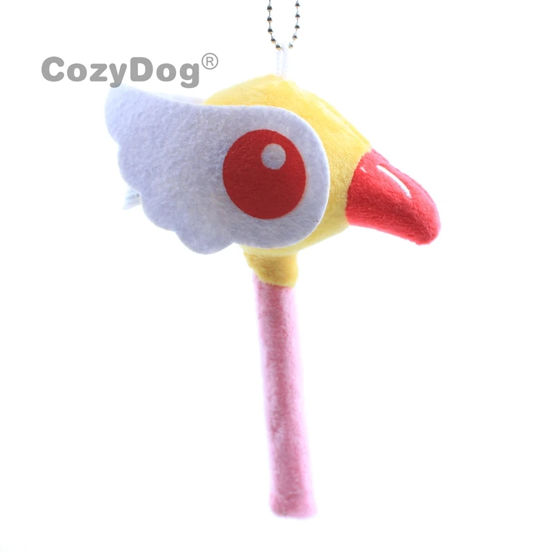 15 cm Anime Card Captor Sakura Magic Wand Henshin Rod Stick Plush Toy New Cartoon Plush Toys Doll Peluche Baby Kids Gift