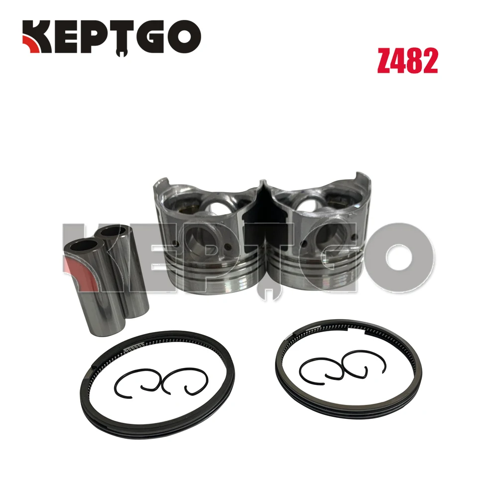 New Z482 Piston + Ring Kit Set For Kubota