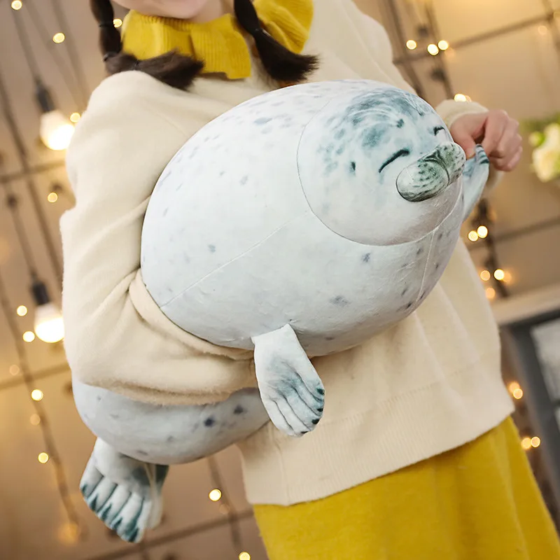 30/40/60/80cm Osaka Seal Hot Sale Super Soft Cute Pillow Plush Toy Creative Marine Doll Toys Baby Appease Gift for Kids Work