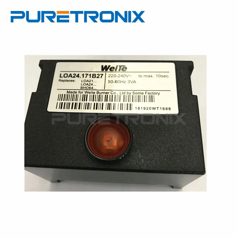 LOA24.171B27 Programmable Controller Socket  Mechanical Type Front Inspection for Diesel Burner