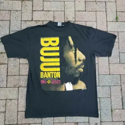 Vintage Super Rare Buju Banton Rap Tee T Shirt