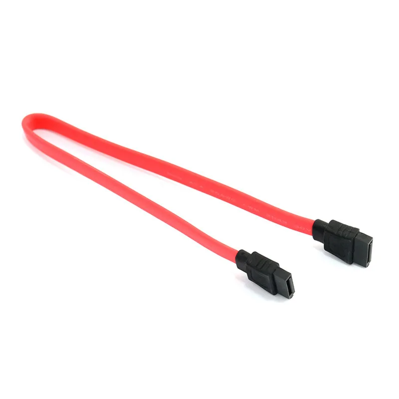 Serial 2 Cable Lead Hard Drive Data SATA II data cables connecting serial ATA hard drive to serial ATA compatible mother board