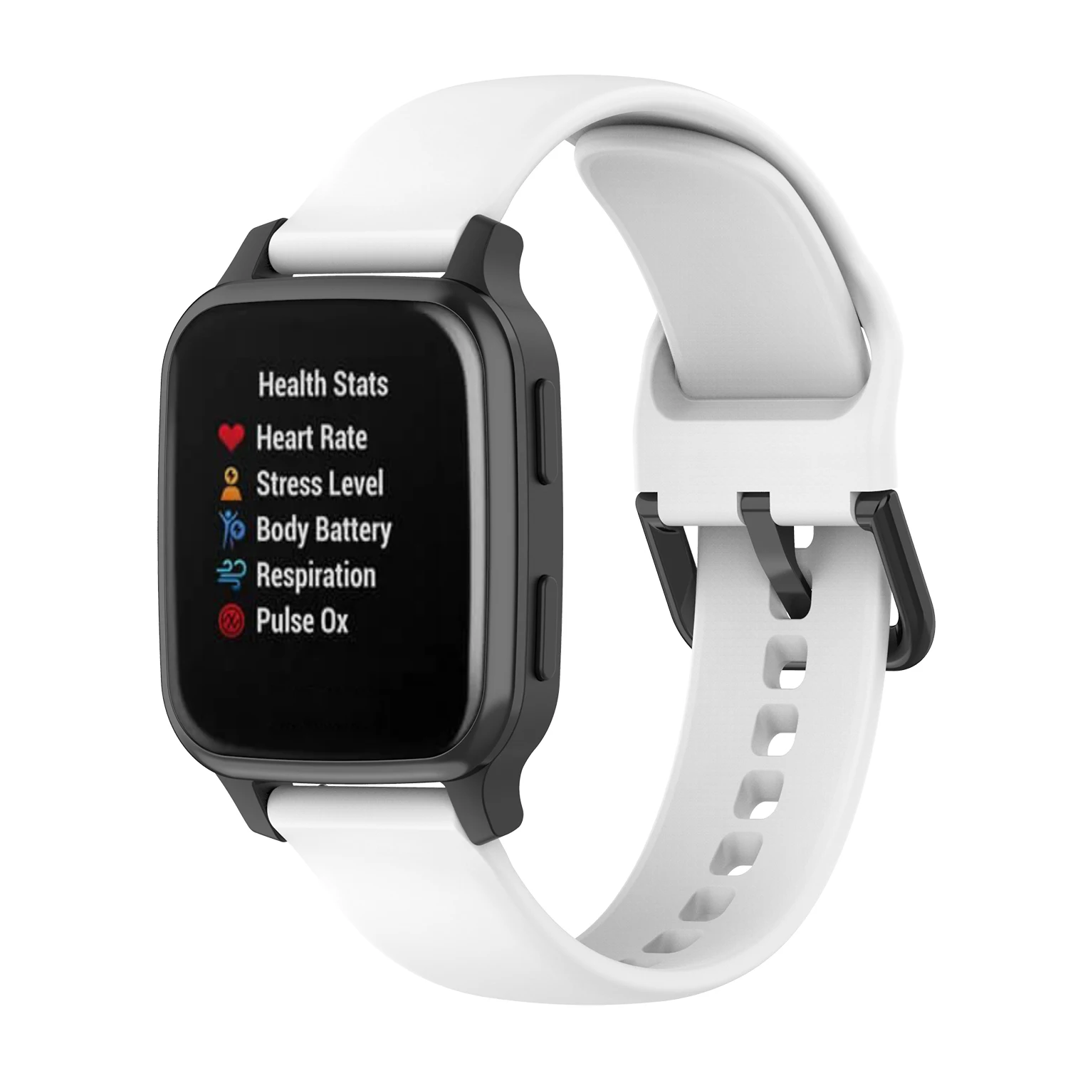 Dây Silicon Dây Đeo Dành Cho Garmin Venu/Garmin Venu/Vivoactive 3 4 /Forerunner245 Ban Nhạc Đồng Hồ Thông Minh Vòng Tay Thể Thao dây Đeo Tay