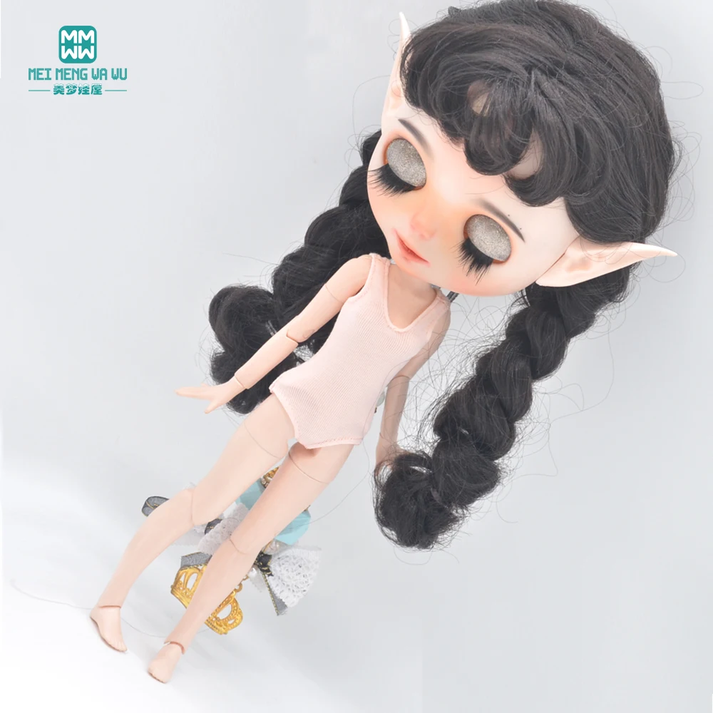 Clothes for Doll Fits Blyth Azone OB22 OB24 Doll Accessories Fashion One-Piece Swimsuit