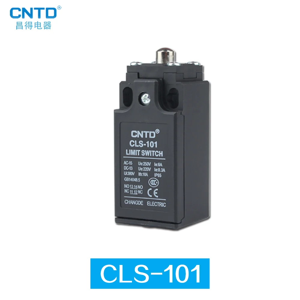 CNTD CLS Series Travel Limit Switch Water Resistant Oil Steel Head Momentary 1NO1NC 10A 250V Ip65 CLS-101 TZ-9211