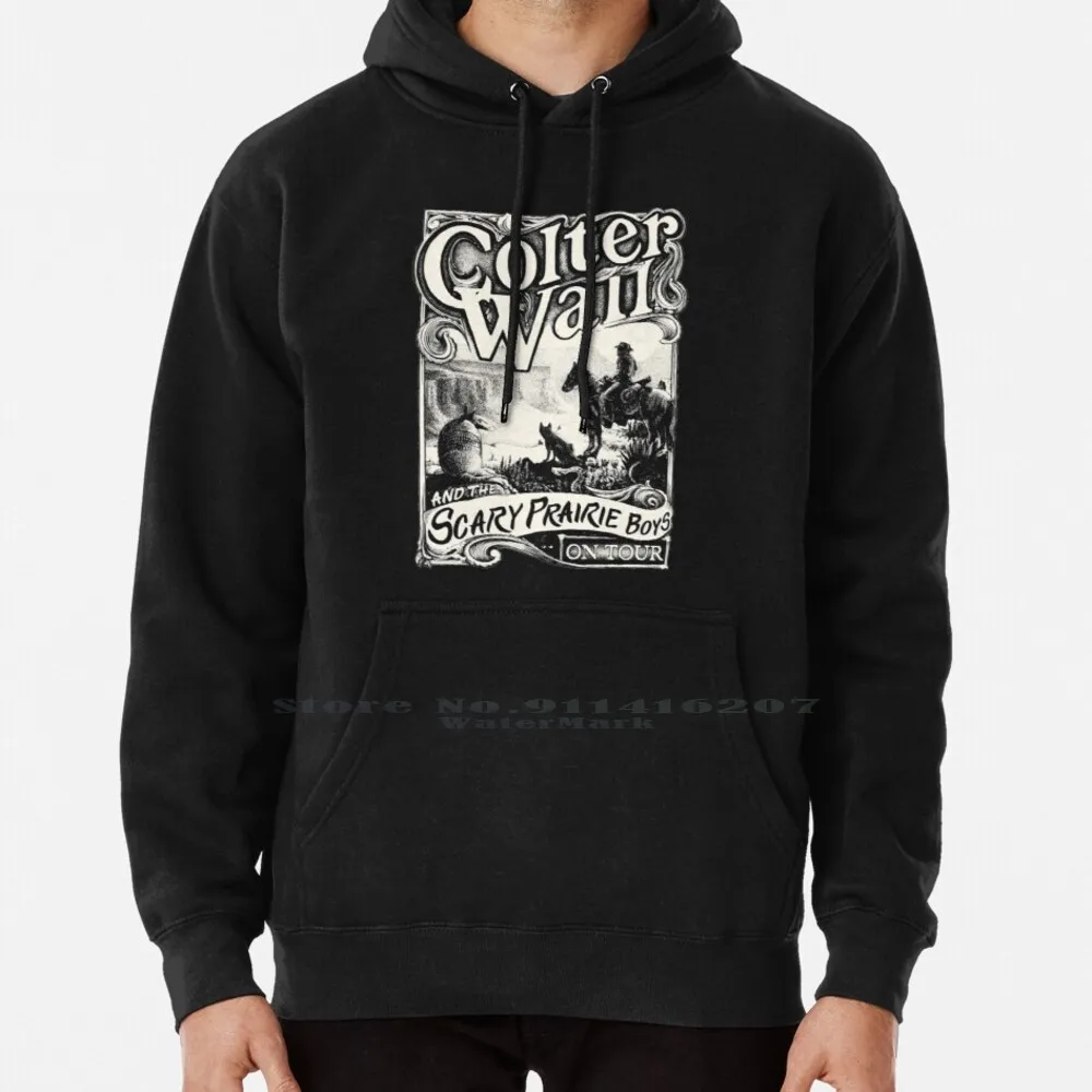 Colter Wall Tour Hoodie Sweater 6xl Cotton Colter Wall County Music Country Women Teenage Big Size Pullover Sweater 4xl 5xl 6xl