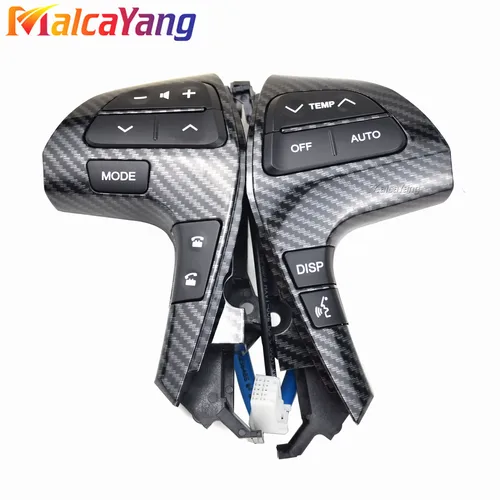 Imagen 1 del producto Interruptor de botón de Control de Audio para volante automático, 84250-0E220, 84250-0E120, TOYOTA HILUX, VIGO, COROLLA, CAMRY, HIGHLANDER, INNOVA
