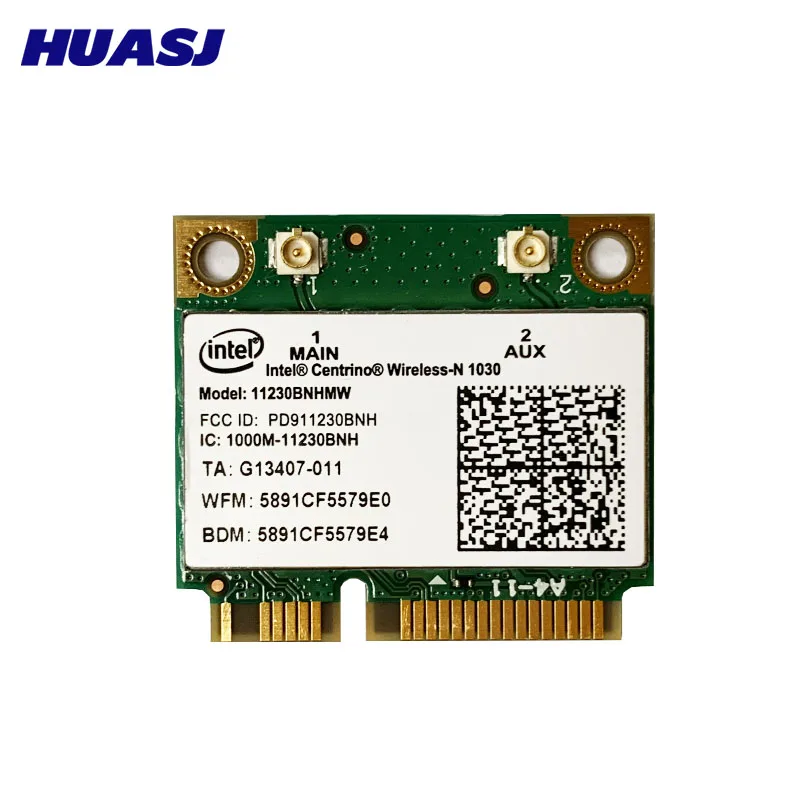 Intel Centrino Wireless-N 1030 de 11230BNHMW WiFi 300M + Bluetooth BT 3,0 intel N1030