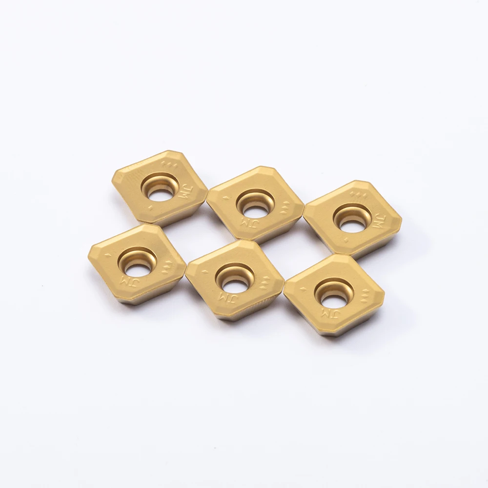 Alta qualità SEMT13T3 JM VP15TF US735 UE6020 fresa per macchina utensile per tornitura esterna SEMT 13T3 inserto per tornitura 10 pz +