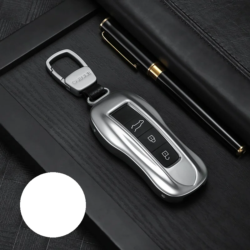 High Quality Aluminium Alloy Remote Smart Key Cover Fob Case key Shell For Porsche Panamera 2017-2019 Cayenne 2018 2019