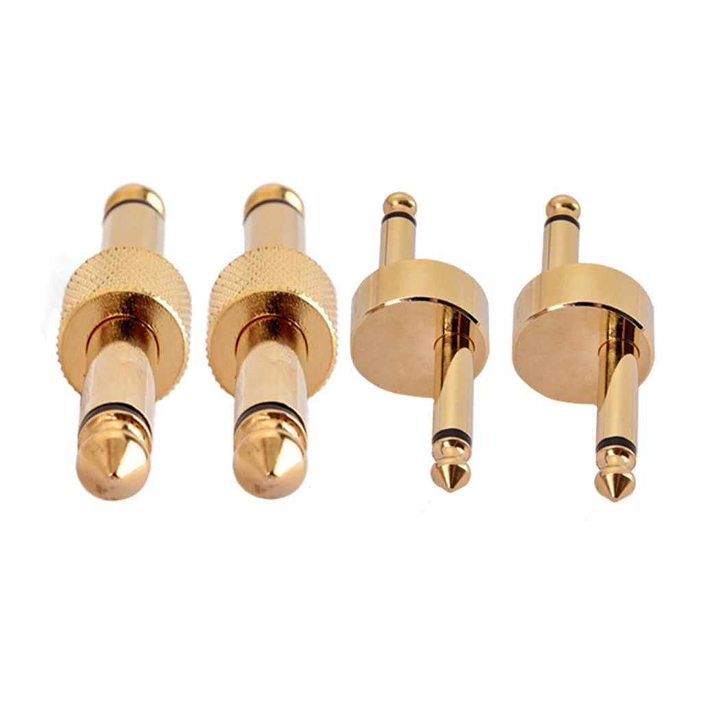 

Соединитель педали гитары Z-типа 6,35 мм золотистый разъем педали для гитары