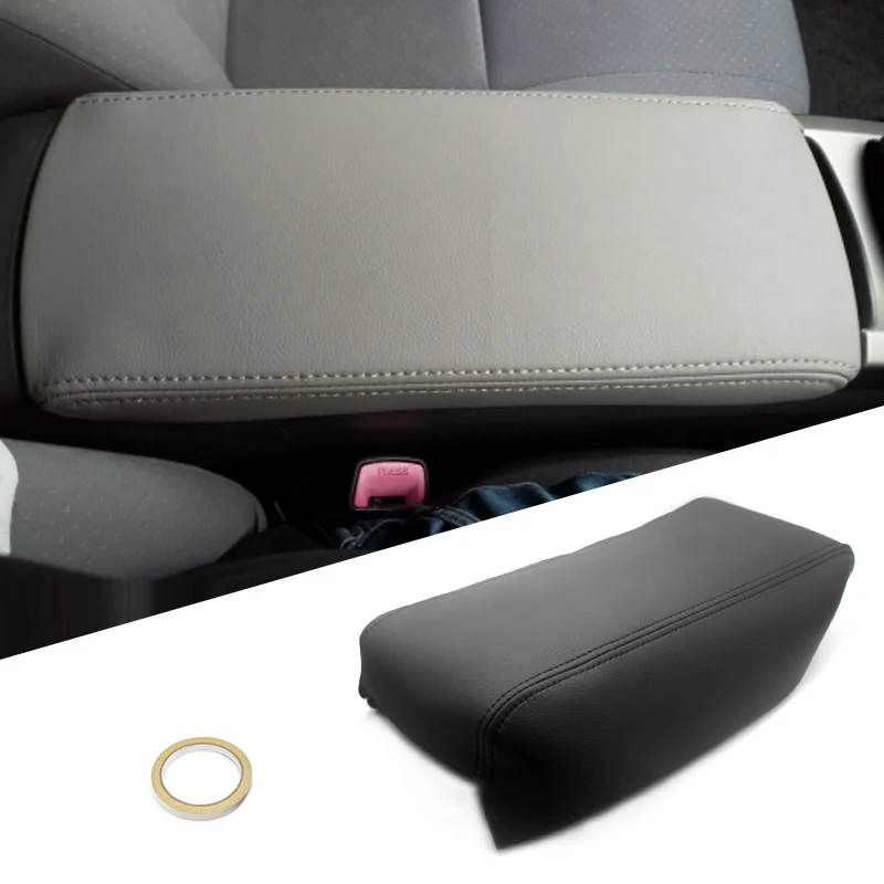 

Car Interior Center Armrest Console Box Cover Microfiber Leather Sticker Trim For Toyota Prius 2004 2005 2006 2007 2008