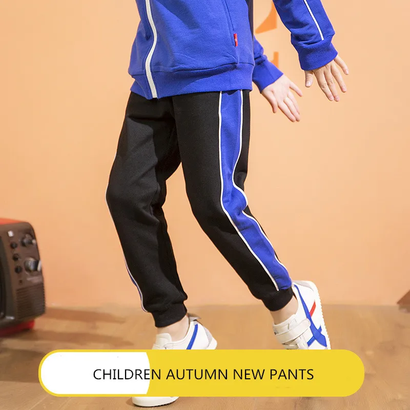 

Children Spring Autumn Trousers Infant Boys Pants Toddler Loose Casual Cotton Harem Pants Soft Jogger Pants Baby Clothing 2-10y