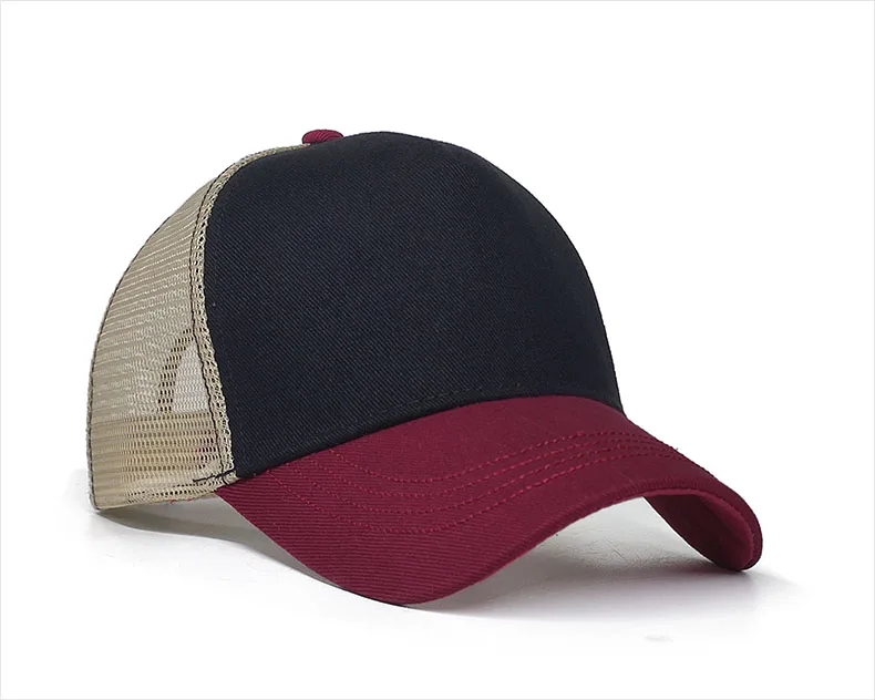 Custom Logos Lkw Caps Sommer Atmungs Net Blank Unternehmen Logo Hut Personalisierte Herren Baseball Kappe Sorority Bestickt Hut November – Detail 6