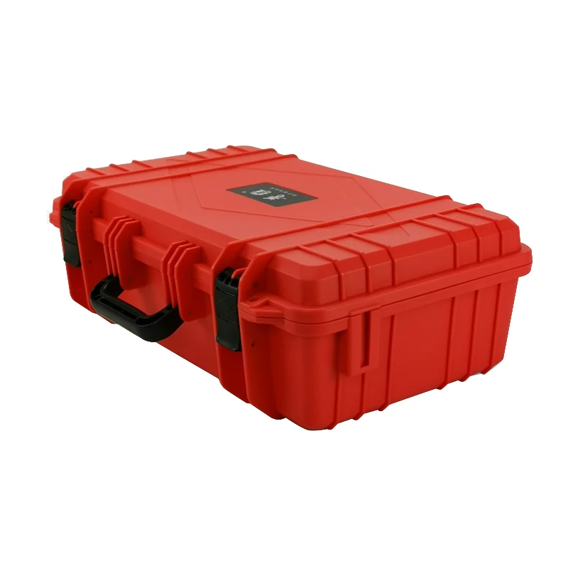 Portable Toolbox Safety Equipment Instrument Tool Box ABS Plastic Impact Resistant Tool Case Outdoor Shockproof Storage W/ Foam