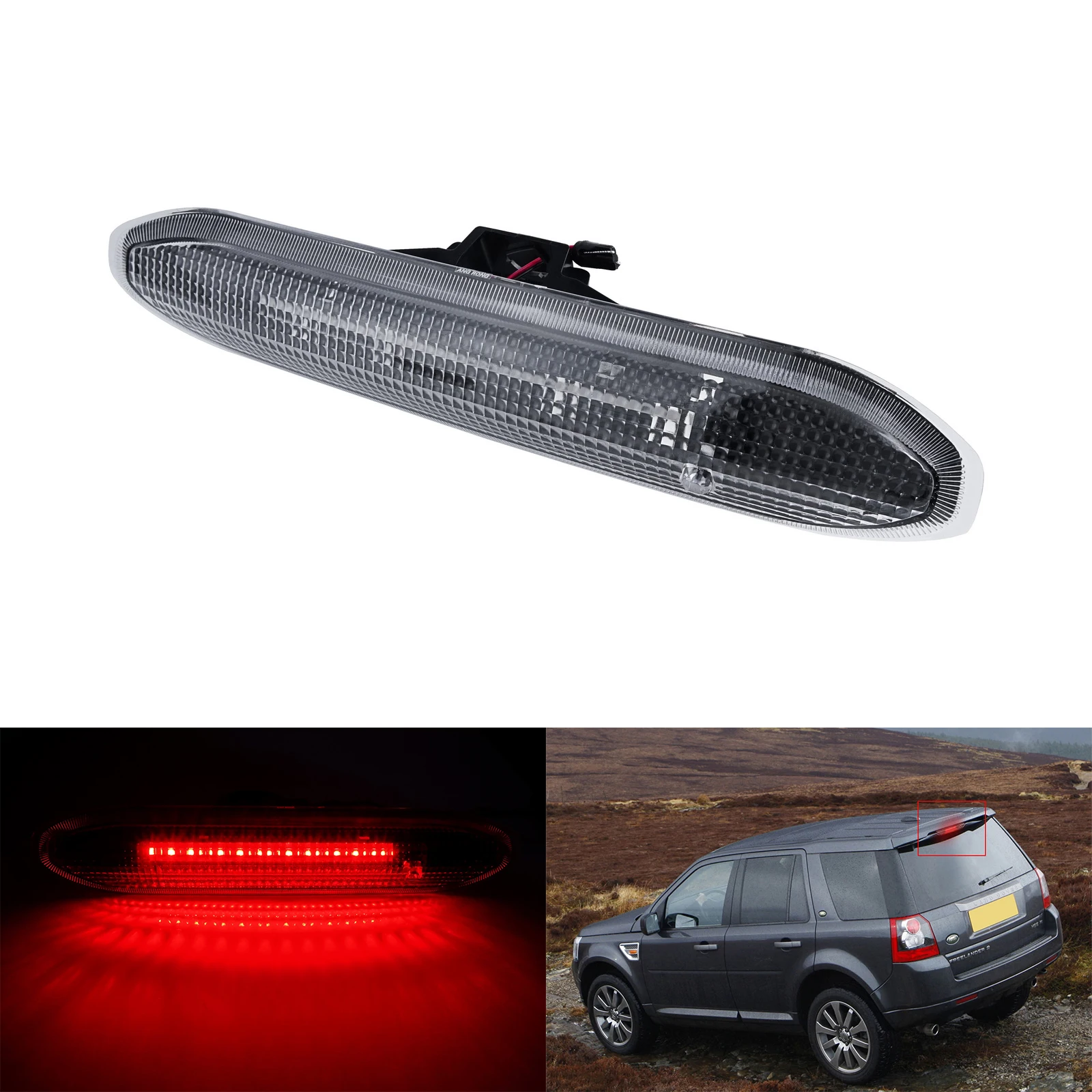 

Clear Lens LED High Level Brake Light For Land Rover Freelander 2 LR2 2006-2014