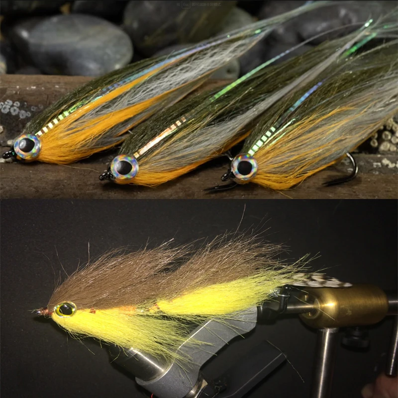 5bags Fly Tying Longest Hairy Craft Fur Fly Body&Tail Materials 3.5-5\