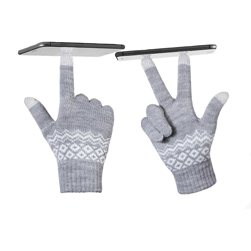 Rimiut New Arrive Casual Thick Warm Unisex Gloves Autumn Winter Skiing Touch Screen Useful Gloves Fashion Students hand Gloves