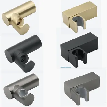 매트 블랙 또는 크롬 또는 브러시드 골드 또는 그레이 핸드 샤워 후크 샤워 홀더 욕실 홀더 샤워 홀더 후크 SV078