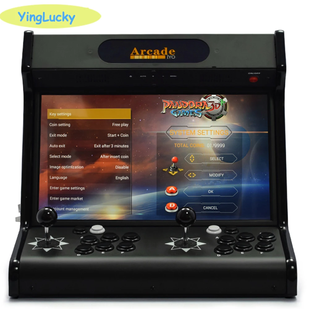 Imagem -04 - Joystick Arcade Box Simulator Video Game Console para Crianças A13 Arquitetura Quad-core Cpu Novo Presente 185