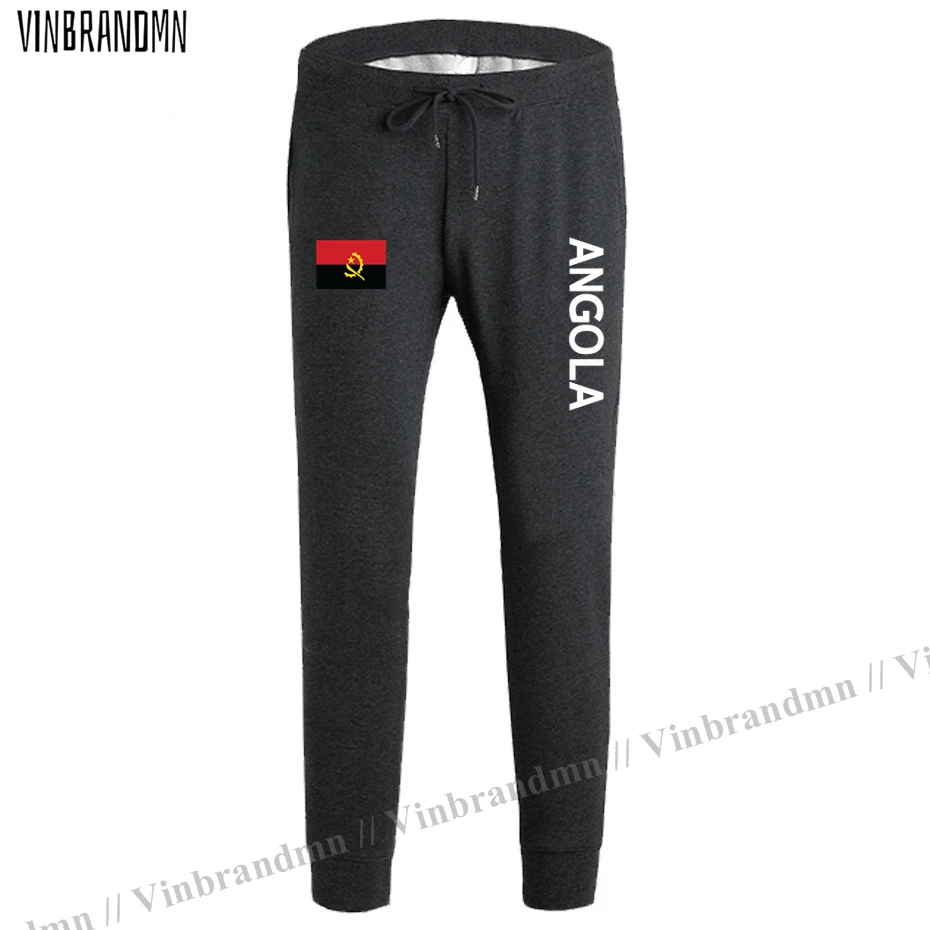 Republic of Angola Angolan AGO Ngola AO mens pants joggers jumpsuit sweatpants track sweat fitness fleece tactical casual nation