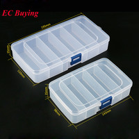 1pcs Plastic Tool Box Component Storage Box Small Part Container Case Screws IC Jewelry Beads Fishing Craft Storaged Case