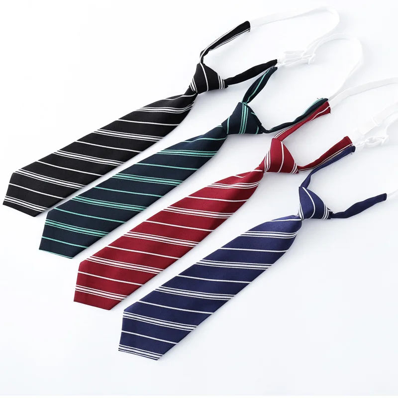 

NEW Rubber Ties for Boys Girls Fashion Shirt STRIPED Neck Tie Children 7CM Tie Simple Student Necktie for Party Tie Gravata