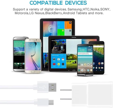 Адаптер для быстрой зарядки для Samsung 15 Вт AFC USB 3,0 Type C кабель для передачи данных для Galaxy S8 S9 S10 Note 8 9 10 A30 A50 A70 A90 A80
