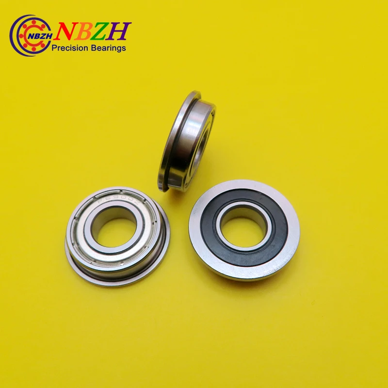 

NBZH bearing10pcs/Lot F6900ZZ F6900 ZZ 10x22x6mm Flange Thin Wall Deep Groove Ball Bearing Brand New 10*22*25*6*1.5 Mm