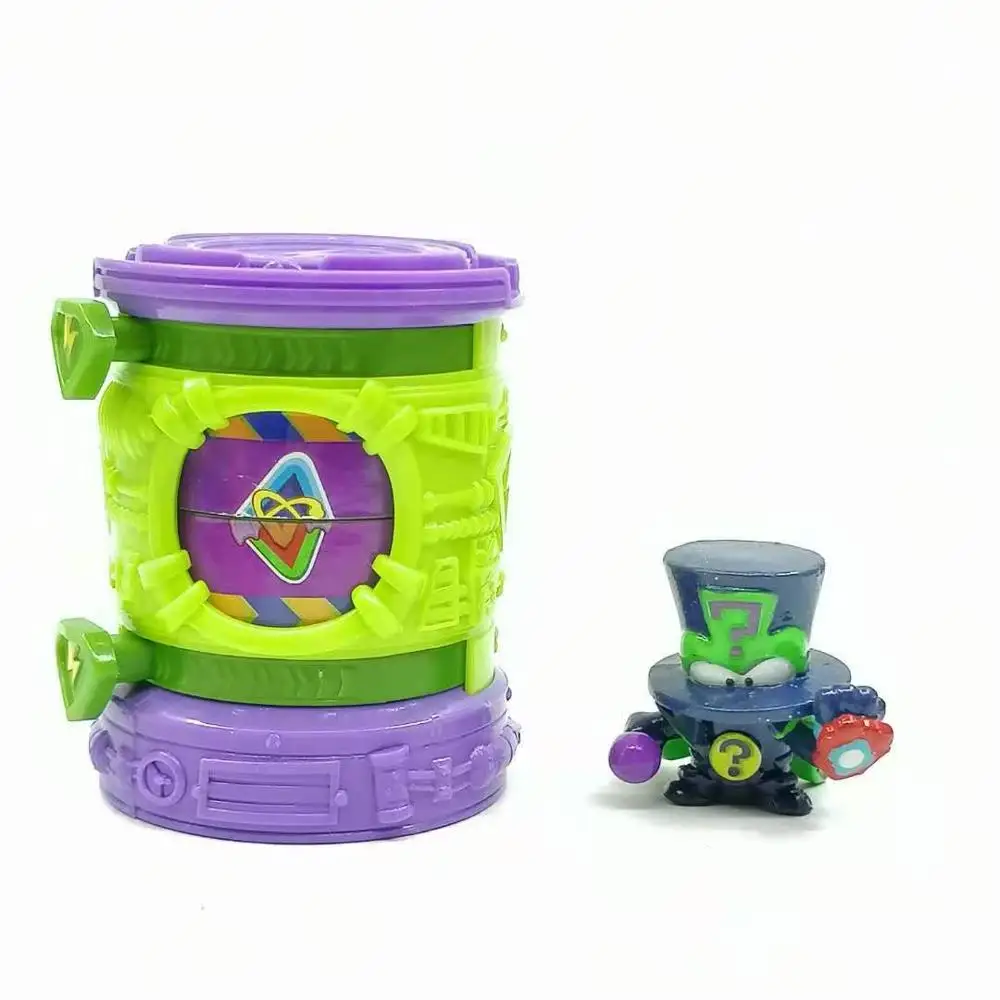 1 set Super zings Enigma with Trash Can Ultra Rare superthings Limited Collection  Action Figures Dolls Toys Kids Xmas Gift