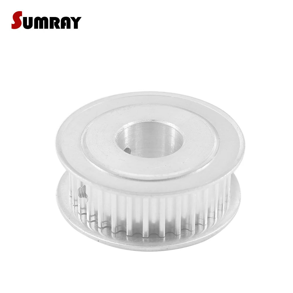 HTD5M 32T Transmission Pulley 8/10/12/14/15/17/19/20mm Inner Bore 11/16/21/27mm Width Toothed Pulley Wheel for Laser Machine