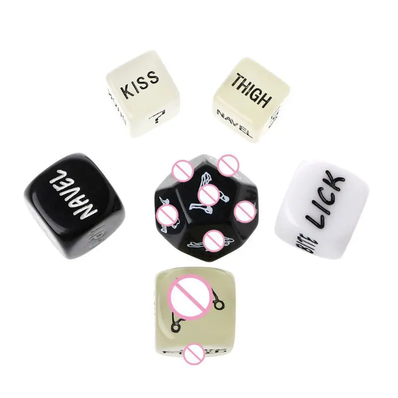 Exotic Accessories of 12 Sided Sex Dice interesting Erotic Bondage Cubes ual Posture Prostate Toys For Couples Adults Games