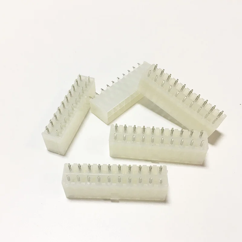 5566 Hollow Pin ATX Konektor Pitch 4.2Mm 1*2/2*2P/2*3P/2*4P/2*5P * 2*6P/2*7P/2*8P/2*9P/2*10P/2X11P/2*12P