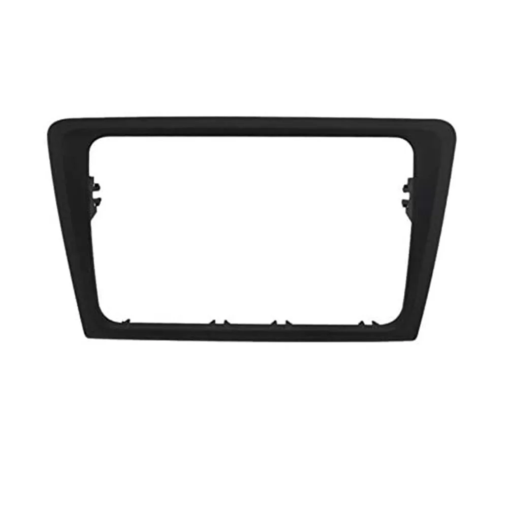 For-Skoda Rapid 2013+ 2Din Car Radio Panel Fascia Stereo Fascia Frame Panel Dash Mount Kit Adapter Trim Bezel Fascia Decoration