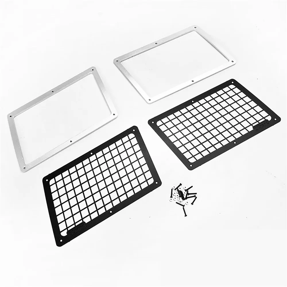 Protective Side Window Mesh Guard Net for 1/10 Axial SCX10 90046/90047 Cherokee RC Car Accessories