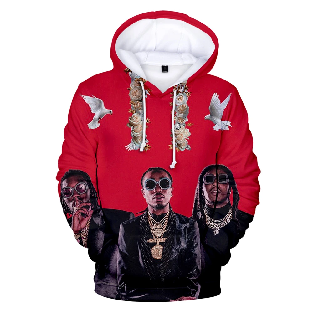 

Migos Rapper 3D Hoodies Sweatshirt Men Women Long Sleeve Pullover Casual Oversize Hoodie 3D Sweatshirt Men's Streetwear 2XS-5XL