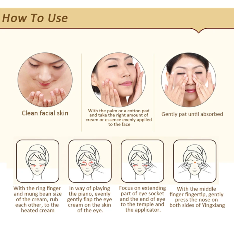 3PCS/lot IMAGES Snail Face Skin Care Set Day Cream/ Essence/ Eye Cream Anti Aging Repair Whitening Nursing Anti Dry Facial Sets