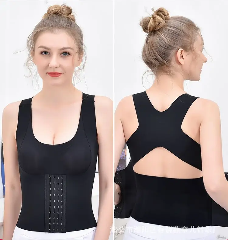 

1pcs/2pcs Women Shapewear For Women Push Up Bra Posture Corrector Bralette Front Closure Female Underwear Cross Back Tops