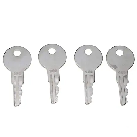 4PCS Ignition Key 556 for Ford For New Holland Skid Steer L180 LS125 LS160 LS180.B #556