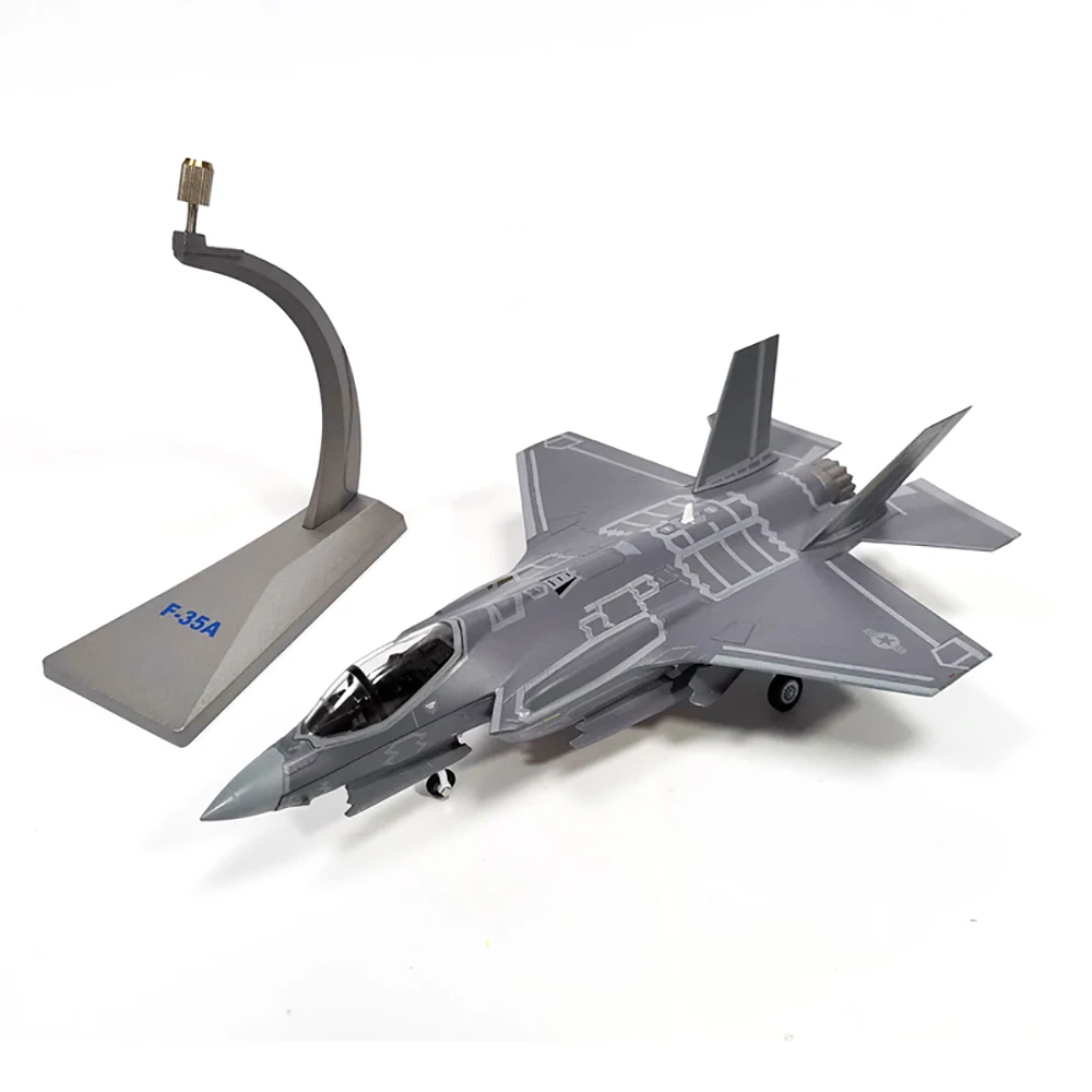 1/72 Scale Alloy Aircraft F-35 US Air Force F35A F35B F35C Lightning II Joint Strike Fighter Model for Collection Decoration