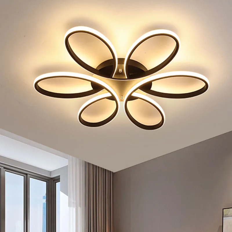 

Modern LED Ceiling Lights Remote control for Living room Bedroom 70W 110W Aluminum boby Dimmable indoor plafond Lamp flush mount