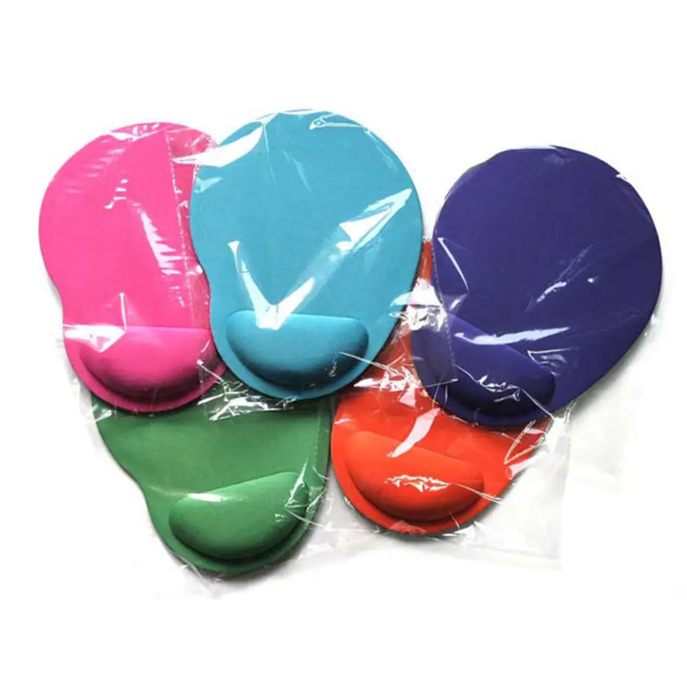 Dropshipping Solid Color Mouse Pad EVA Wristband Comfortable Mice Mat For Game Computer PC Laptop Valentine's Day Gift 1PCS image 5
