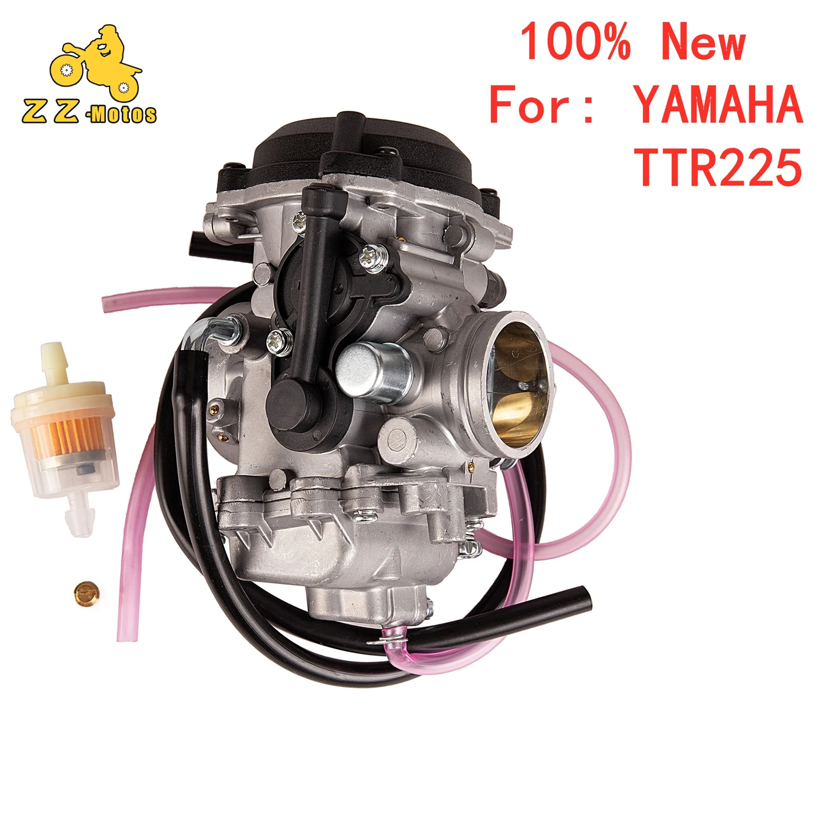 

Motorcycle 34mm Carburetor Accelerating Pump Racing Carb Scooter Motorbike Part For Yamaha TTR225 TTR 225 TTR-225 Motorcross