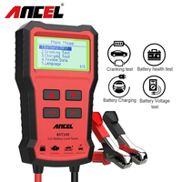 ANCEL BST100 Battery Tester 12V Car Analyzer 2000CCA BCI Battery Charging Cranking Check Charger Circuit Load Tools OBD2 Diagnos