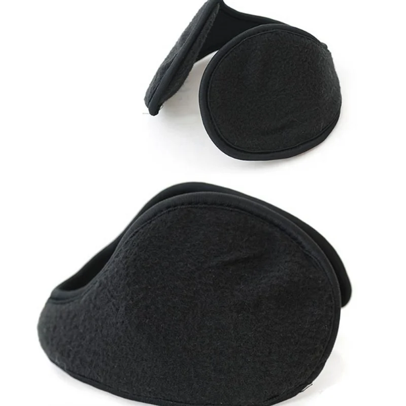 Orejeras de lana plegables para hombre y mujer, 4 colores, gorro de felpa cálido para invierno, accesorios para parejas para esquiar al aire libre