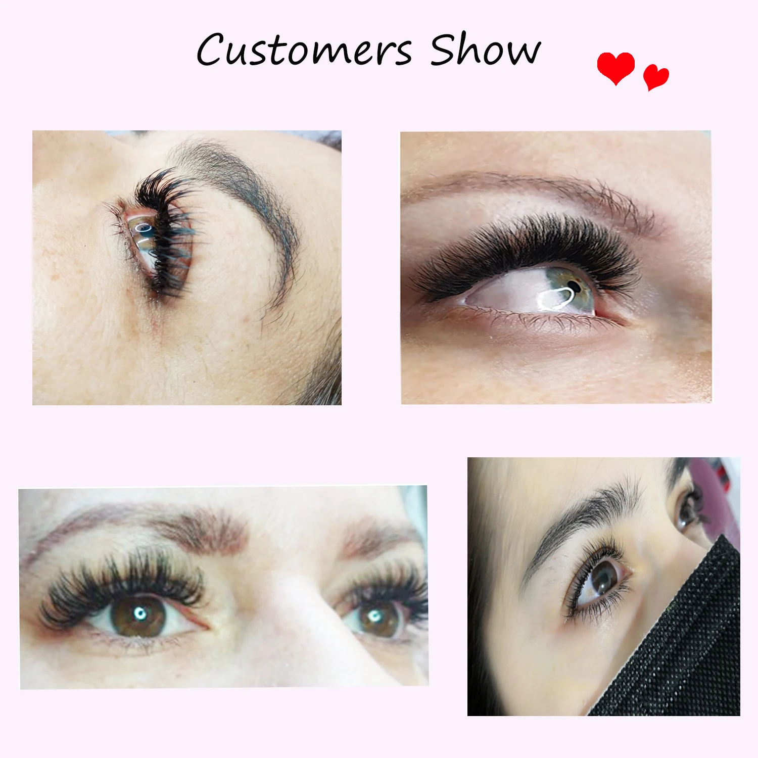 TDANCE Einfach Fan Wimpern Blüte Wimpern Verlängerung Dicke 0,05 0,07 Austomatic Blüte Schnelle Fan Selbst-, Der Fans Volumen Wimpern – Detail 10